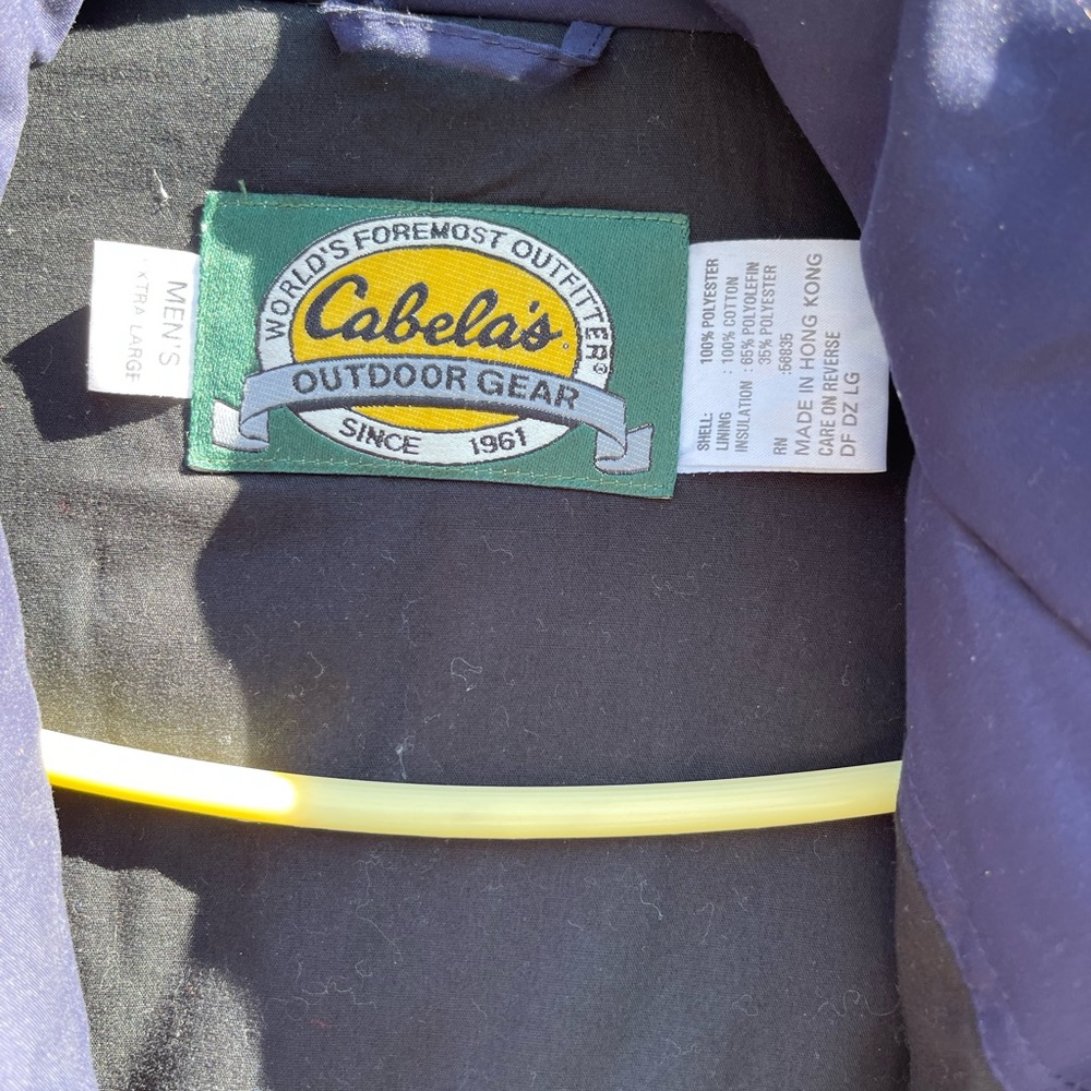 Cabelas. Heavy duty parka.